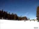 На лыжах с бешеной скоростью